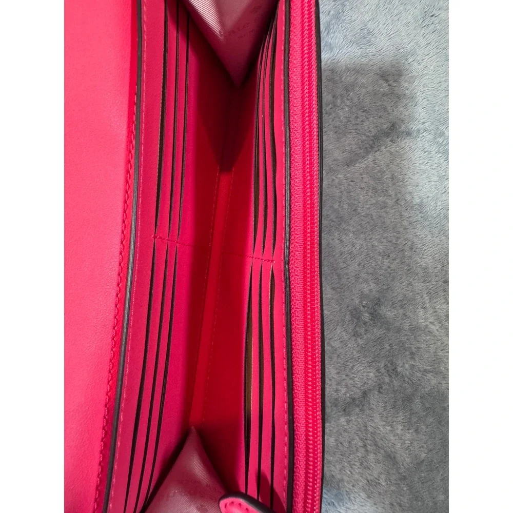Kate Spade New York Staci Satchel and Wallet Set Pink Crossgrain Leather